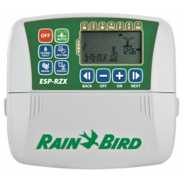 Programador de Riego Automatico Profesional Temporizador ESP-RZX 8 Zonas o Estaciones, RZX8I-230V Rain Bird