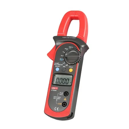  Pinza Amperimetrica Digital UNI-T UT-204A, ACDC 600V 600A Voltaje Resistencia Capacitancia Frec Temperatura 190.677966 Pinza Am
