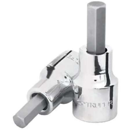  Dados de Punta Hexagonal 8mm E1/2, Truper 13282 6.101695 Dados de Punta Hexagonal Milimetrico 8 mm, Encastre 1/2", L Punta 21 m