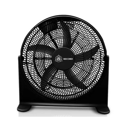 Ventilador de Piso Box 20" de diametro, 100w 3 Velocidades, rotacion manual hasta 90 grados, REC-CLVNE101 RECORD RECORD-Ventilad