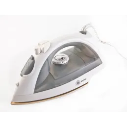 Plancha a Vapor y Seco con Rociador y Base Ceramica, Selector de temperatura,luz indicadora de encendido, REC-CLPPL100 RECORD RE
