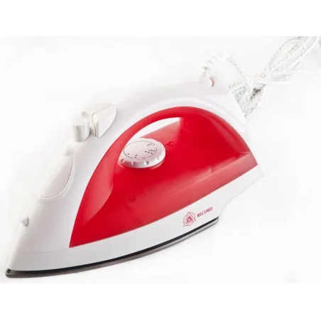  Plancha a Vapor y Seco con Rociador y Base Antiadherente, Selector de temperatura, con luz indicadora, REC-CLPPL100 RECORD 48.3