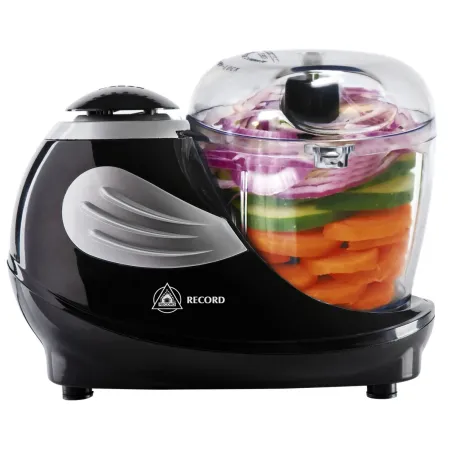  Picatodo Capacidad 0.35 Litros, dos funciones corta y picar, vaso de plastico, cuchillas de acero, REC-CLPTNE 100 RECORD 58.474