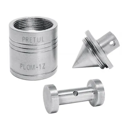  Plomada Metalica con Centro 310g, Para Uso en plomeria y construccion, PLOM-2Z 22462 Pretul 16.949153 Plomada Metalica con Cent