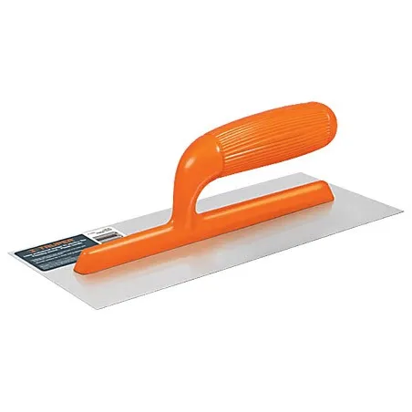  Plancha de Empastar Lisas 11 x 5 Pulgadas, Uso Profesional, 6 Remaches Mango de Plastico, LLP-6L 15412 Truper 9.576271 Plancha 