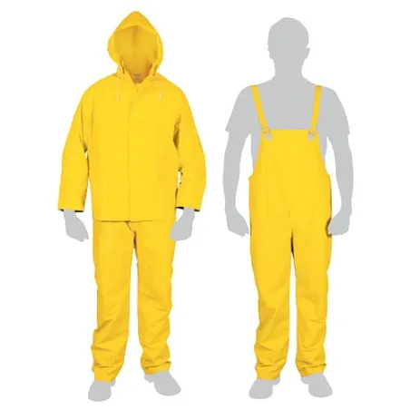  Conjunto Impermeable 2 Piezas 100% PVC espesor 0.35mm, Talla CH, No propaga la llama, TRA-PRO-S 14417 Truper 39.830508 Conjunto