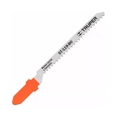  Seguetas T 12DPP x80mm HCS CortesLimpio Madera 5Piezas Caladoras Truper 18131 7.627119 Segueta para caladora Acabado Grueso DDP
