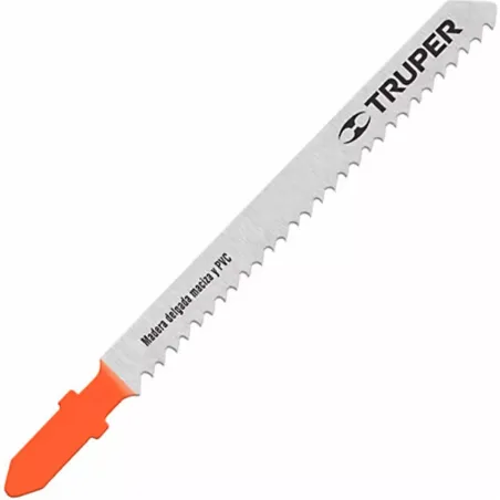  Seguetas T 10DPP x100mm HCS CortesLimpio Madera 5Piezas Caladoras Truper 18124 7.627119 Segueta para caladora Acabado Fino DDP1