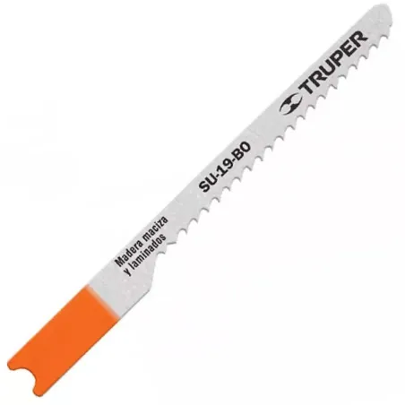  Seguetas U 14DPP x70mm HCS CortesLimpio Madera 5Piezas Caladoras Truper 18134 7.627119 Segueta para caladora Acabado Fino DDP14