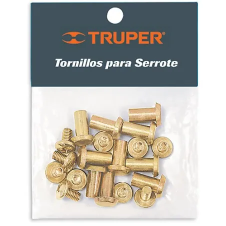  Tornillo para Serrucho 10 Piezas, para modelos selecto dorado y diamante, TOR-SER-10 18175 Truper 6.271186 Tornillo para Serruc