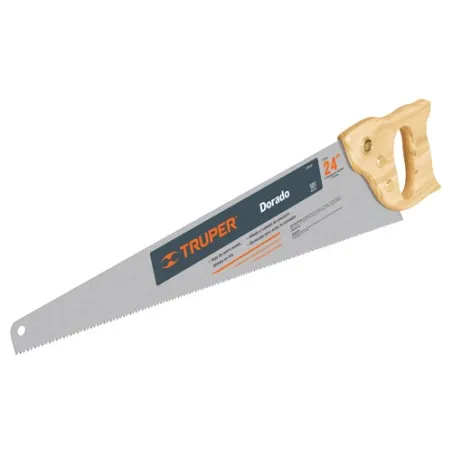  Serrucho Dorado 24" Espesor 0.8mm, DPP 7 en acero alto carbono templado, STD-24 18170 Truper 20.338983 Serrucho Dorado 24" Espe