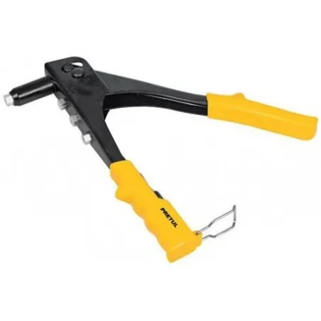  Remachadora 4 Boquillas intercambiable 3/32 1/8 5/32 3/16 Pulgadas Largo 10" incluye llave, RE-10P 22850 Pretul 13.559322 Remac