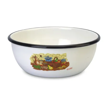  Tazon Esmaltado 8 Litros Dimension 32cm. Evita el crecimiento y propagacion de bacterias, 640320000 RECORD 52.542373 Tazon Esma