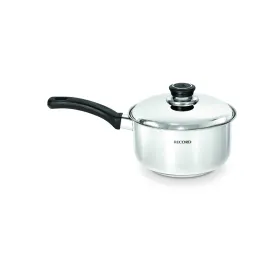 Juego Basic Chef con Sarten 4 Piezas, en acero inoxidable y Fondo difusor encapsulado, 830010123 RECORD RECORD-Juego Basic Chef 