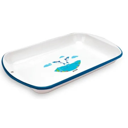 Fuente Cevichera Anchoveta Esmaltado N19 Dimension 19cm. Acero Vitrificado para uso Multiproposito, 6551900104 RECORD RECORD-Fue