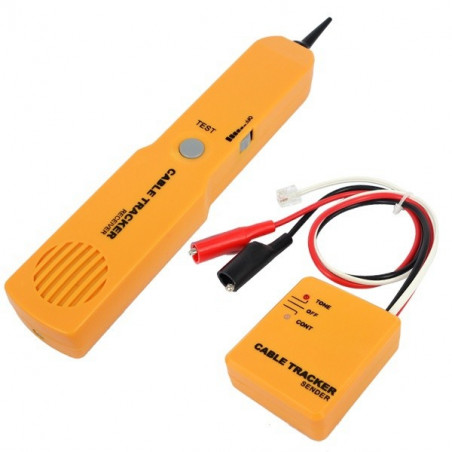 Buscador de Cable Wire Tracker ST201 Detector Line Finder, RJ11 Generador y detector de Tono cable scan & finding AibiTech