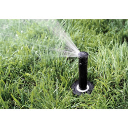 Rociador Aspersor Difusor Emergente Serie 1800 1/2" 1804, Emergente 10cm, alcance 5.5m, solo cuerpo sin boquilla, 1804 Rain Bird
