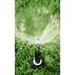Rociador Aspersor Difusor Emergente Serie 1800 1/2" 1804, Emergente 10cm, alcance 5.5m, solo cuerpo sin boquilla, 1804 Rain Bird