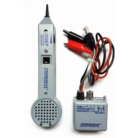  Buscador de Cable Wire Tracker RJ11 Inductive Amplifier identificador de tono Telefonico, 200EP Progressive Electronic 160.1694