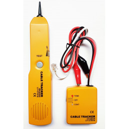 Buscador de Cable Wire Tracker Line Finder continuidad, RJ11 identificador de tono Telefonico clear busy ring, CT019 OEM