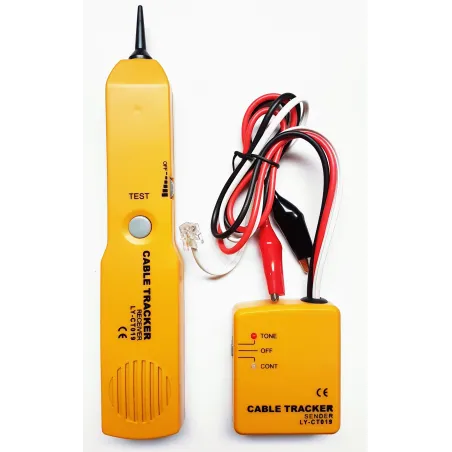 Buscador de Cable Wire Tracker Line Finder continuidad, RJ11 identificador de tono Telefonico clear busy ring, CT019 OEM 98.305