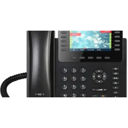 Telefono IP Grandstream GXP2170, LCD 4.3" color, 6 cuentas SIP 11 teclas de función RJ-45 Gigabit PoE, Bluetooth Grandstream-Tel