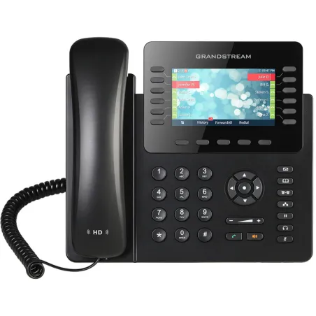  Telefono IP Grandstream GXP2170, LCD 4.3" color, 6 cuentas SIP 11 teclas de función RJ-45 Gigabit PoE, Bluetooth 526.271186 Tel