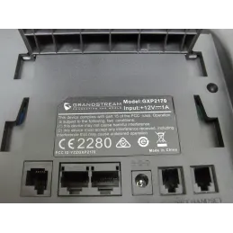 Telefono IP Grandstream GXP2170, LCD 4.3" color, 6 cuentas SIP 11 teclas de función RJ-45 Gigabit PoE, Bluetooth Grandstream-Tel