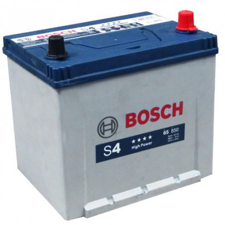 Bateria para Auto Bosch 65HP (80D23L) de 13 Placas 62AH Sellada Polos + - RC 125min. CCA 570 L 229mm AN 172mm AL 222mm