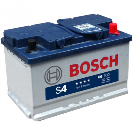 Bateria para Auto Bosch 66HP (S470D/S570D) de 13 Placas 70AH Con Tapas Polos + - RC 133min. CCA 660 L 277mm AN 174mm AL 175mm