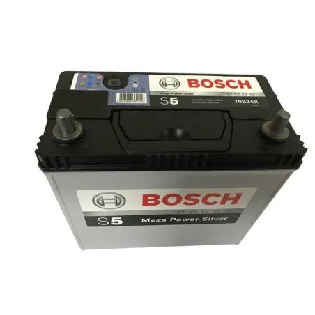  Bateria Automoviles Bosch 13Placas 70B24R 58AH -+ RC92m CCA510 23.8x12.9x22.7cm 400 Bateria para Auto Bosch 70B24R de 13 Placas