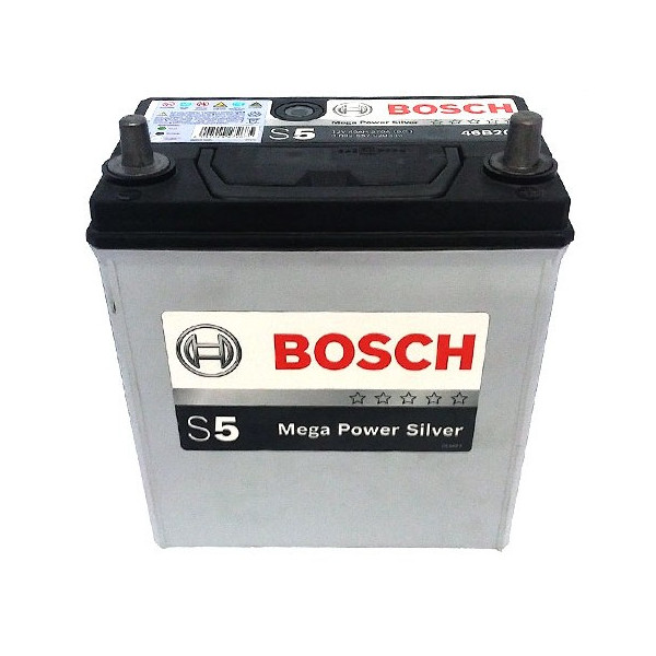 Bateria para Auto Bosch 46B20L de 11 Placas 45AH Sellada Polos -+ RC 63min. CCA 370 L 196mm AN 122mm AL 224mm