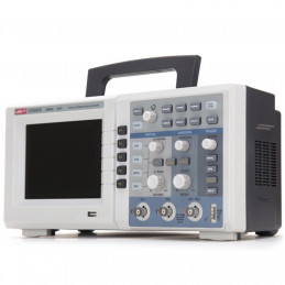Osciloscopio digital UNI-T UTD-2202CE 2 canales Bandwidth 200MHz, Sample Rate 1.9G, LCD 5.6" TFT  Color negro gris