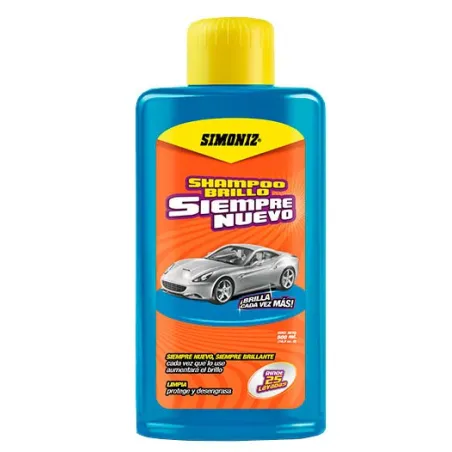 Champu Shampoo Siempre Nuevo 500ml Limpia desengrasa Brillo Simoniz 108152 Simoniz-Champu Shampoo Siempre Nuevo 500ml Limpia des