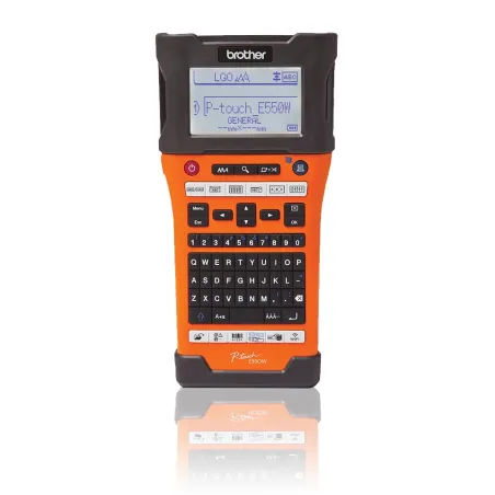  Rotuladora Brother PT-E550WVP con WIFI, Ptouch Portatil 1-5 Lineas con cintas Tze 18mm 939.830508 Rotuladora Brother PT-E550WVP