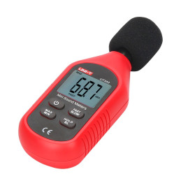 Decibelimetro Digital Medidor de Sonido UNI-T UT-353, Rango 30 - 130dB Sampling Rate Fast Slow UNI-T-Decibelimetro Digital Medid