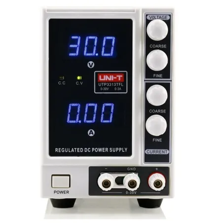 Fuente de alimetacion Digital UNI-T UTP-3313TFL, Corriente Continua DC 0-30V 3A 1 Canal de Salida Regulable 281.355932 Fuente d