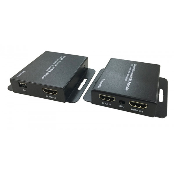 Extensor HDMI Dahua PFM700-E, HDMI Transmision 60m UTP Cat 5E