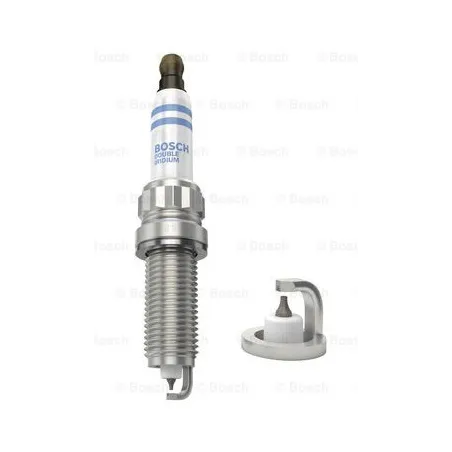  Bujia Iridium ZR6SII3320, DR12mm LR26.5mm Luz0.7mm, Mercedes Benz C CL CLS E G GL GLK 49.152542 Bujia Bosch Doble Iridium 02421