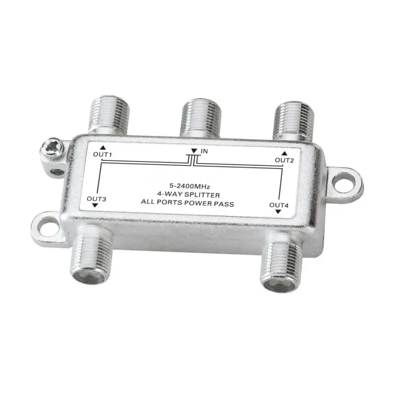 Splitter DTH Satelite SATV CATV 04, Power passing-24V 0.8A Low insertion loss, high isolation