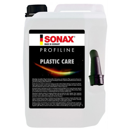 Cuidado de plasticos Interior exterior, ProfiLine Plastic Care, Cuidado de Partes Plasticas, 5 Litros, 205500 SONAX