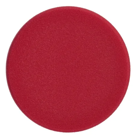 Disco de Pulido, Polishing Sponge yellow 200 mm Rojo (Duro), 7.8 Pulgadas, Uso con Maquina, 493741 SONAX