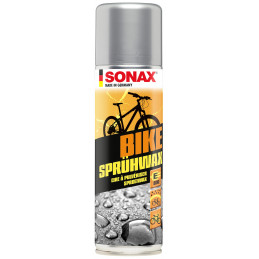 Cera Liquida Spray BIKE 300ml especial para Bicicletas, Protege repele polvo y suciedad, 833200 SONAX