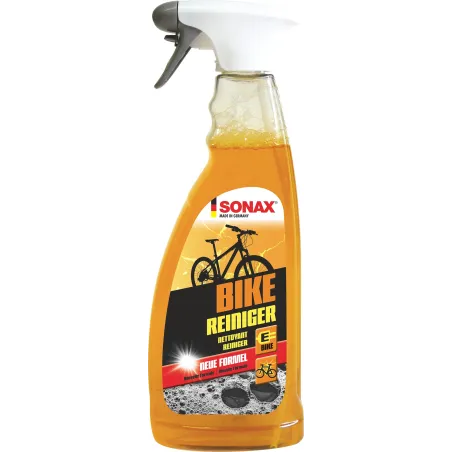 Limpiador de Bicletas Bike Cleaner 750ml, Elimina Suciedad Resistente Incluso Cadenas y Piñones, 852400 SONAX