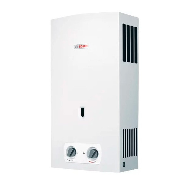 Calentador a Gas Bosch ASO 10 Litros GLP, Encendido Automatico y 3 Sistemas de Seguridad