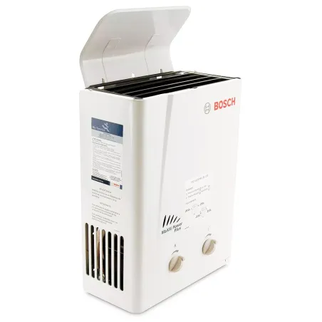  Terma a Gas Bosch Oxi 5.5 Litros GLP, Encendido Automatico y 5 Sistemas de Seguridad, Incluye Deflector no requiere ducto 607.6