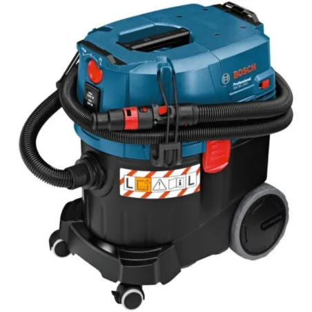 Aspiradora De Polvo Universal Bosch GAS 35 L SFC+, Humedo y Seco 1380W Flujo de Aire 53L Reservorio 35L