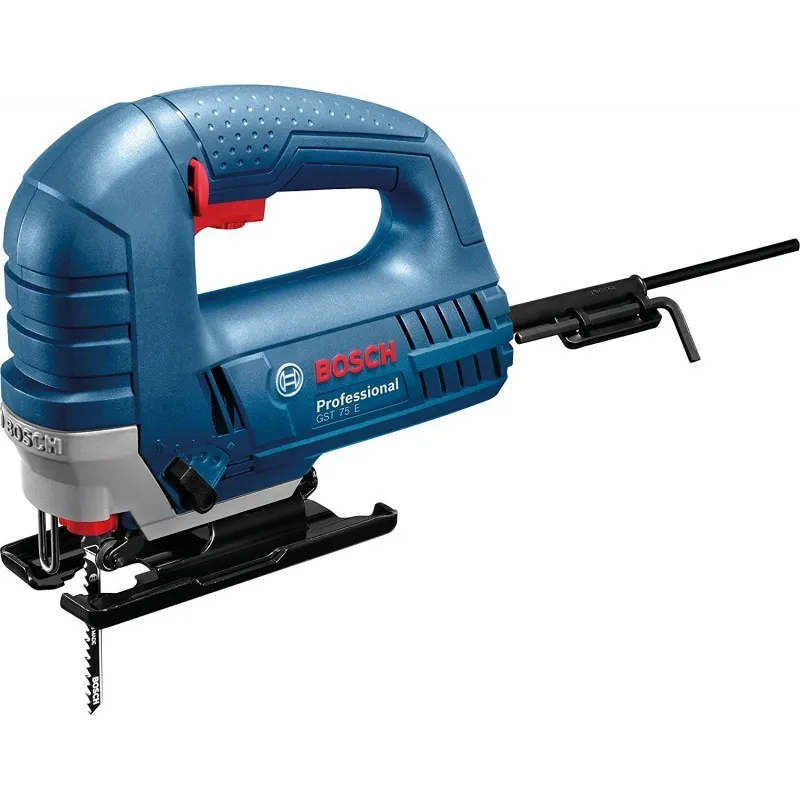 Sierra Caladora Bosch GST 75 Professional, 710W 3100SPM Velocidad Variable Baja Vibracion Sistema SDS