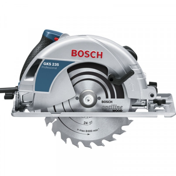Sierra Circular Portatil Bosch GKS 235 Professional, 9 1/4" 2100W 5000RPM, CC