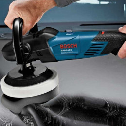Pulidora Bosch GP0 14 CE Professional, 7" 180mm 1400W 750 a 3000RPM Velocidad Variable con Soft Grip